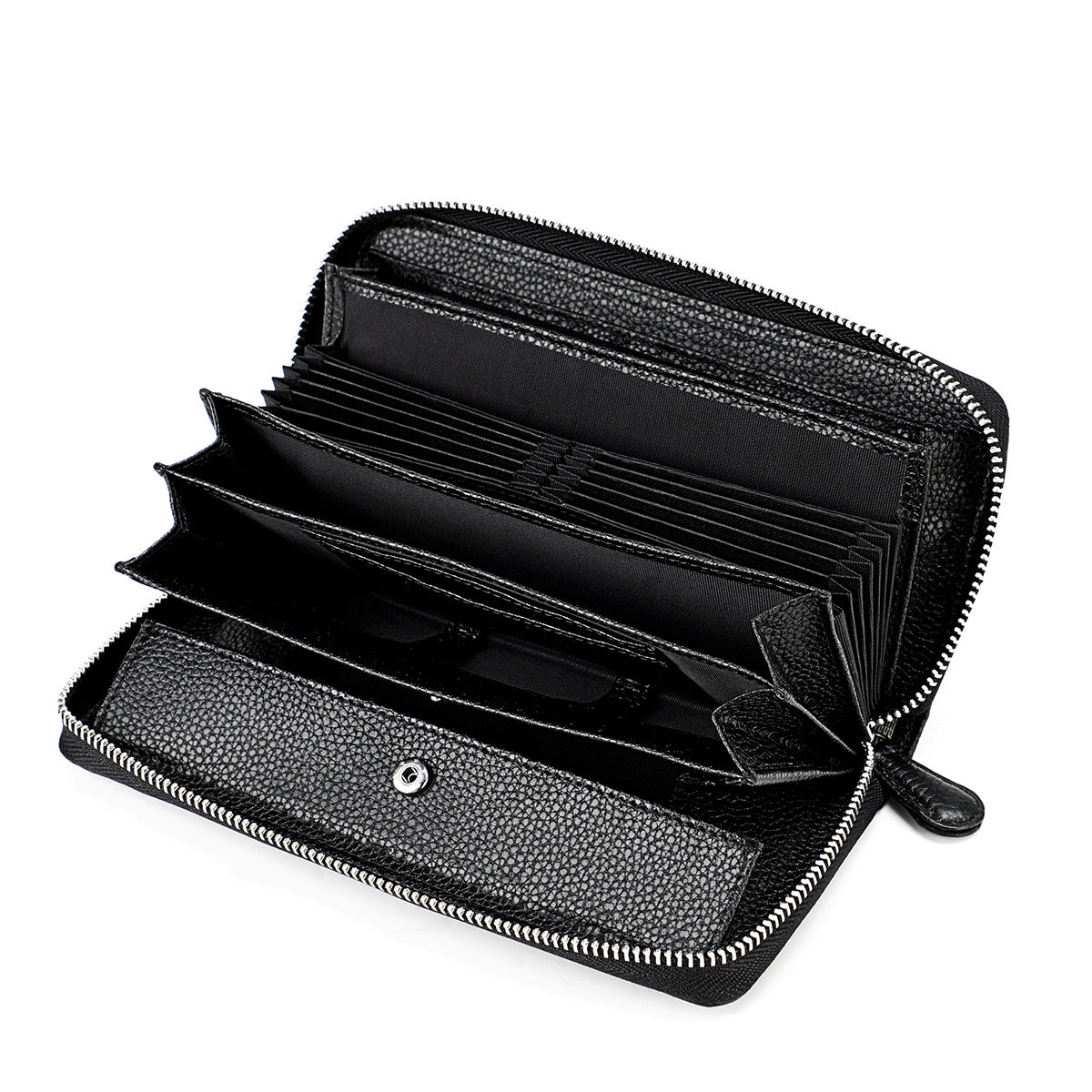 Women's & Men's & Genuine Leather Multiple Slots Organ Card Holder