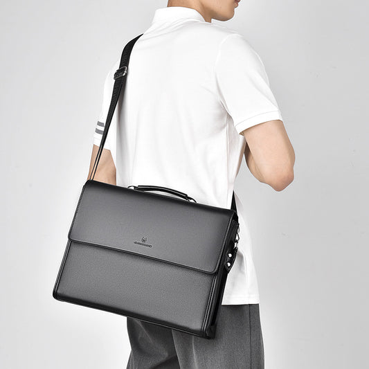 Graceful Elegant Business Office Large Capacity Men's Briefcases