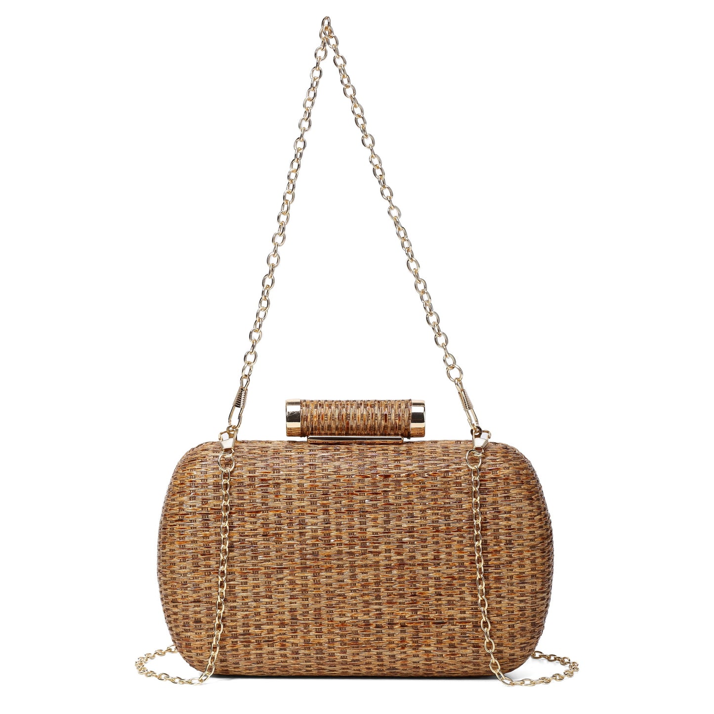 Women's Dinner Winter Straw Fashion Hand-woven Clutch Evening Bags