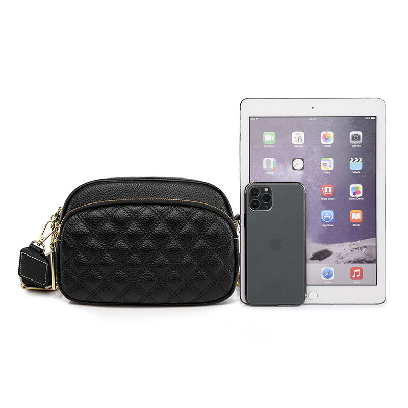 Women's Genuine Leather Korean Style Trendy Head Shoulder Bags