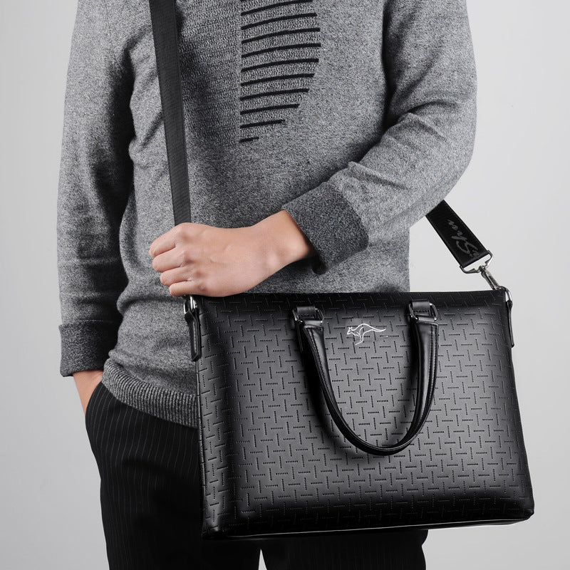Men's Business Leisure Commute Computer Large Capacity Men's Briefcases