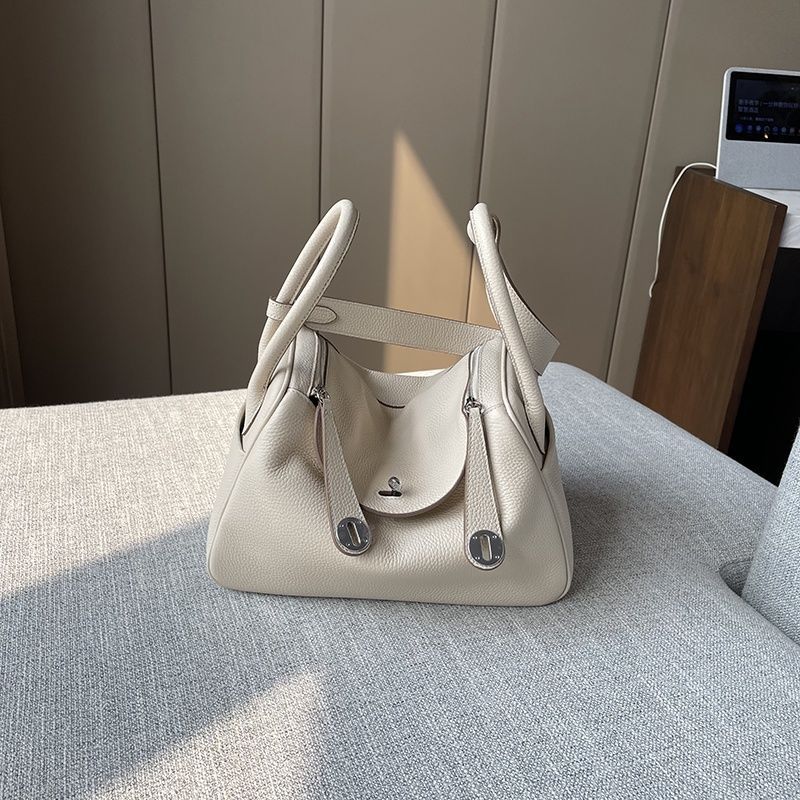 Women's Lindy First Layer Cowhide Underarm Soft Genuine Leather Large Capacity Women's Handbag