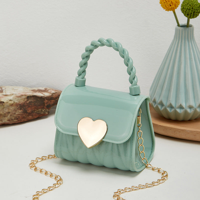 Love Chain Female Spring Korean Style Cute Small Square Bags