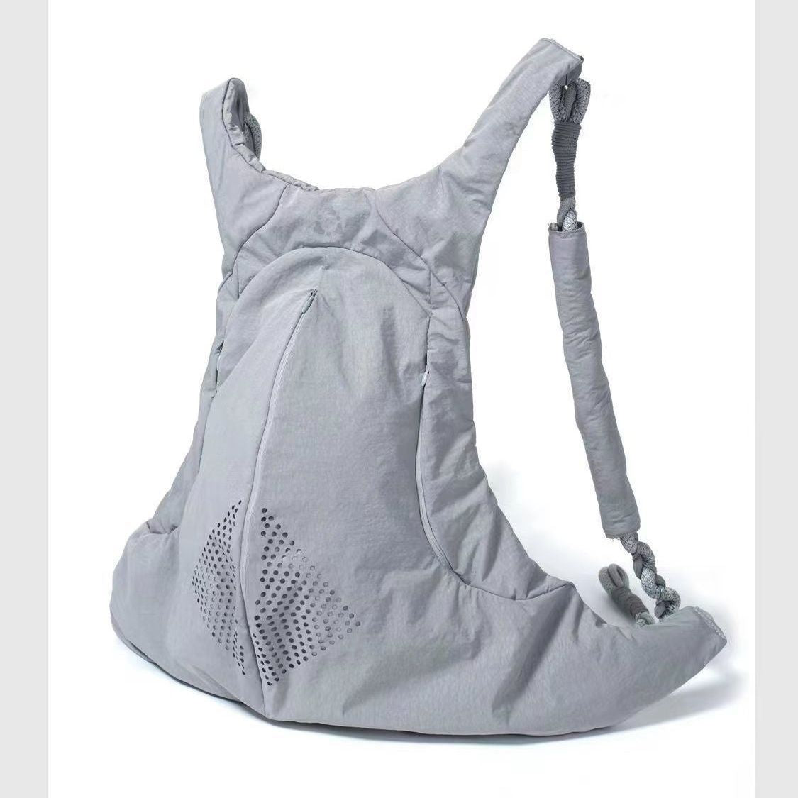 Glamorous Punching Two-color Structure Leisure Commuter Sports Backpacks