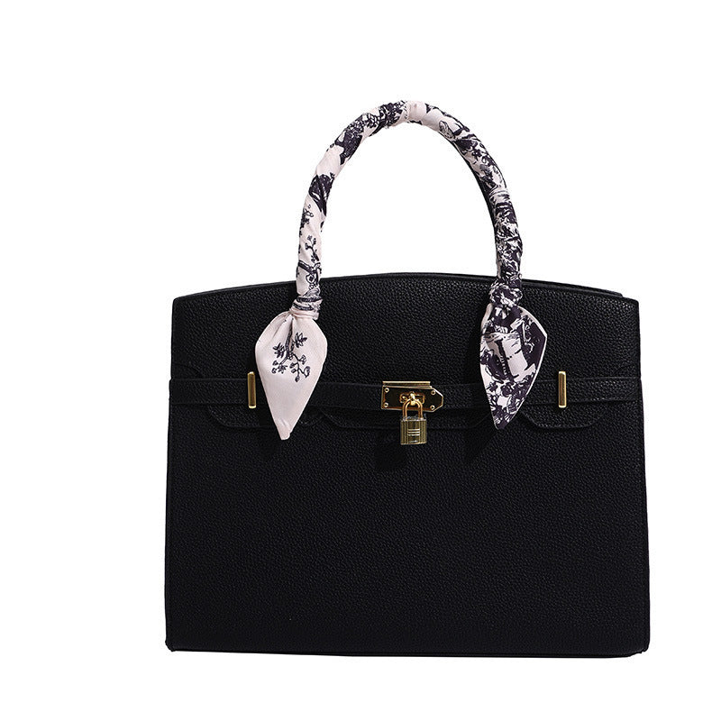 Women's Kelly Large Capacity Silk Scarf Popular Tote Bags