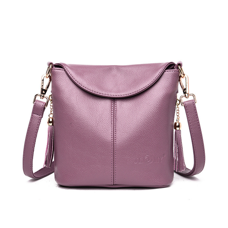 Women's High-grade Large Capacity Soft Leather Shoulder Bags