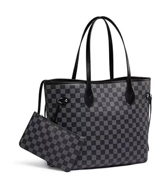 Women's Retro Large Capacity Fashion Shopping High-grade Tote Bags