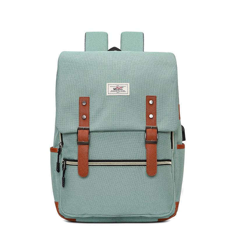 Elegant Trendy Versatile Oxford Cloth Unisex Backpacks