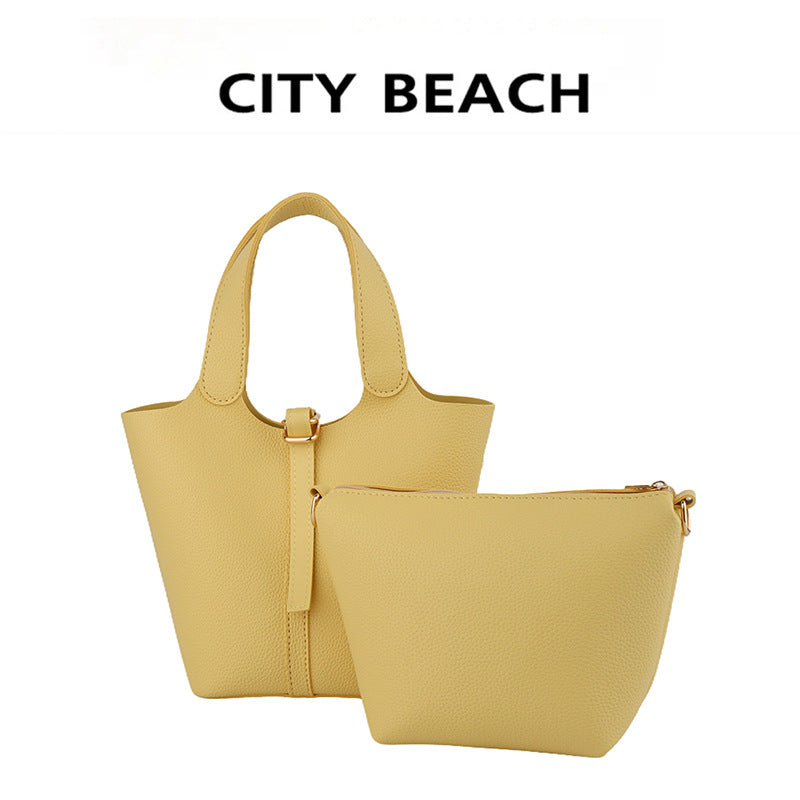Vegetable Basket Large Capacity Today High-grade Women's Handbag