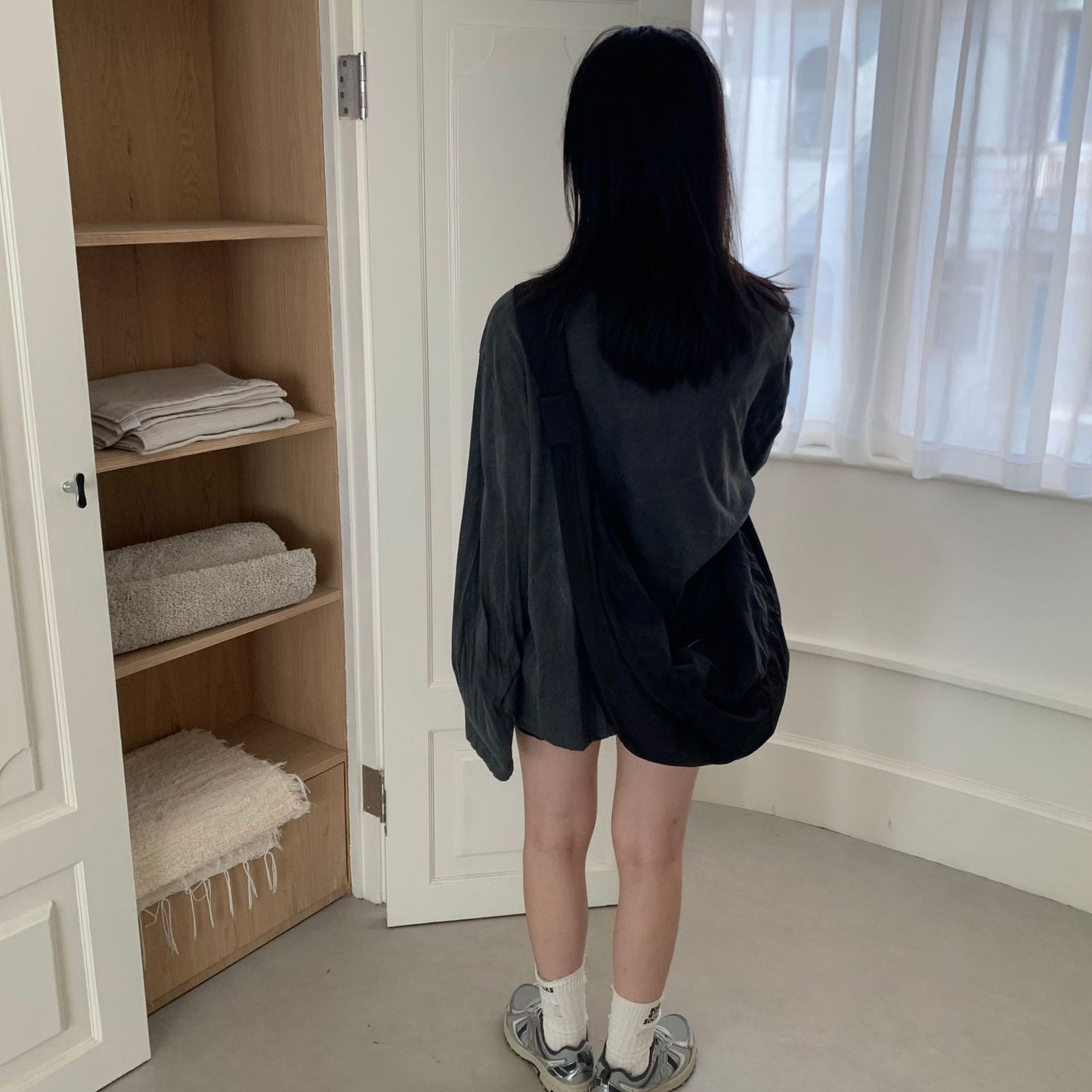 Style Design Dumpling Simple Fashion Nylon Cloth Large Crossbody Bags