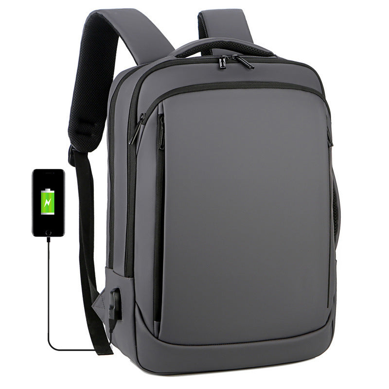 Men's Computer Expansion Waterproof Large Capacity Business Backpacks