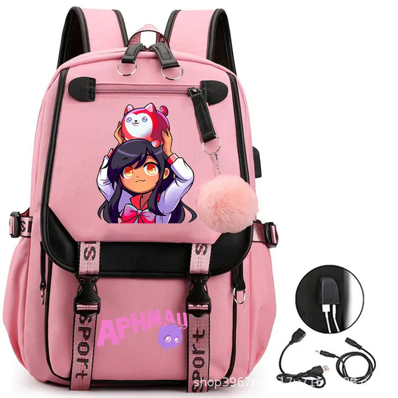 Style Simple Junior's Female Lightweight Large Backpacks