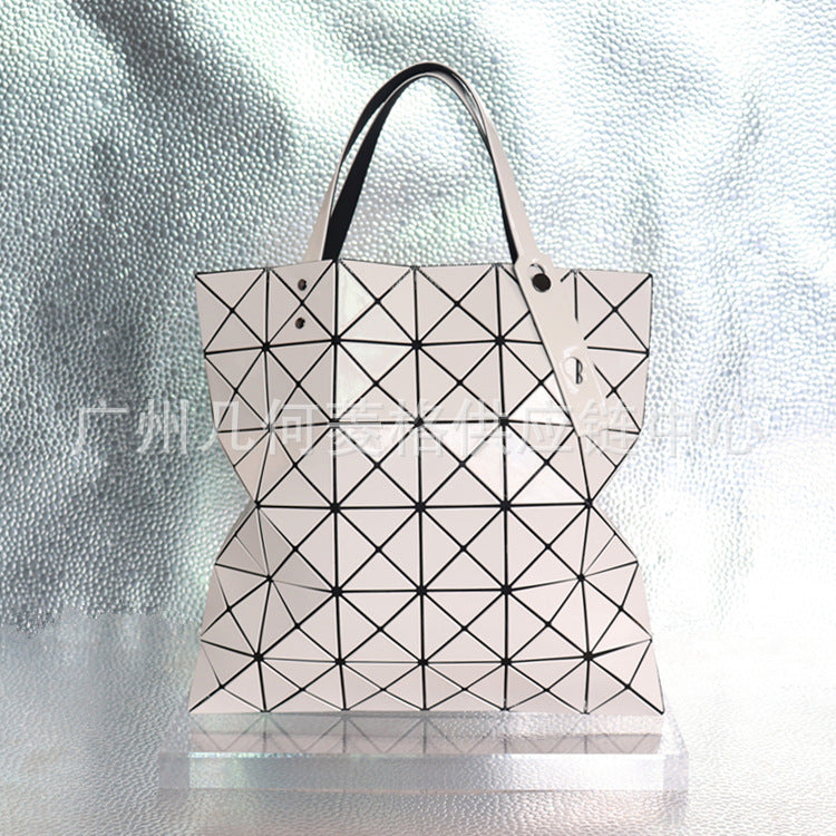 Fritillary Geometric Diamond Pattern Plaid Commuter Shoulder Bags