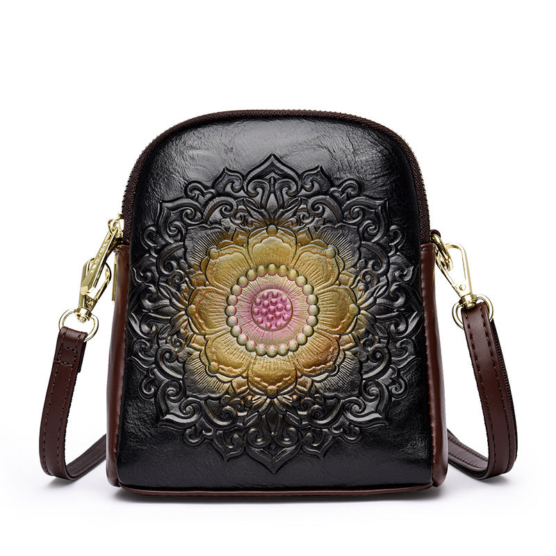 Women's Affordable Luxury Fashion Chinese Ethnic Mother Women's Shoulder Bag