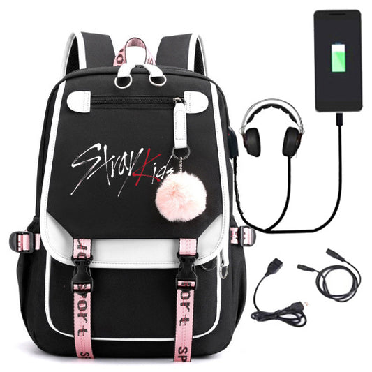 Women's & Men's & Combination Peripheral Korean Style Large Backpacks