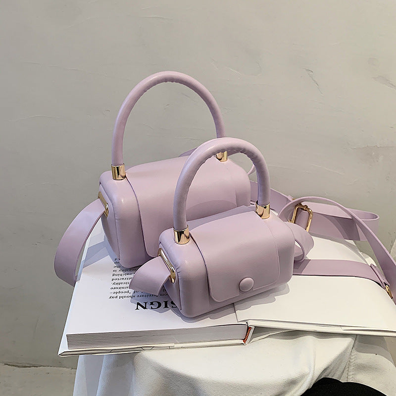 Women's Fashionable Pottery Popular Candy Color Simple Handbags