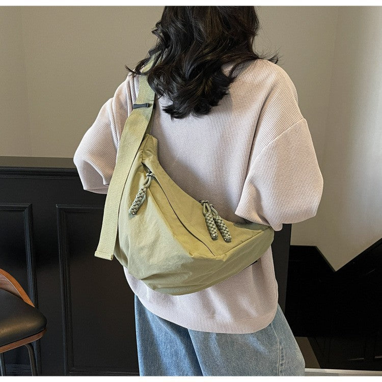 Women's High Sense Leisure Commute Fashion Dumpling Women's Messenger Bag