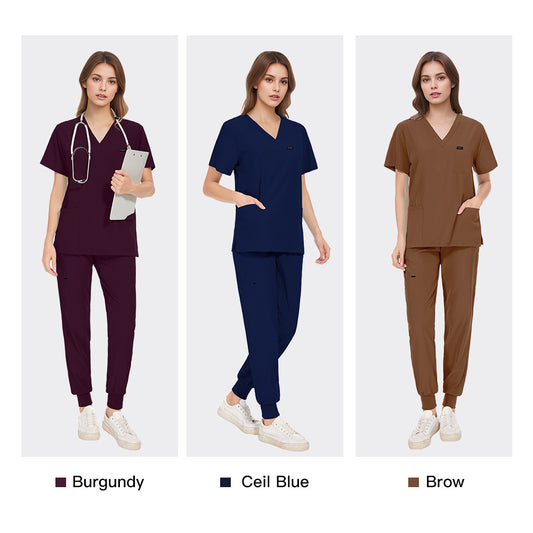 Women's & Men's & Hand Washing Beauty Salon Barber Shop Staff Operating Uniform