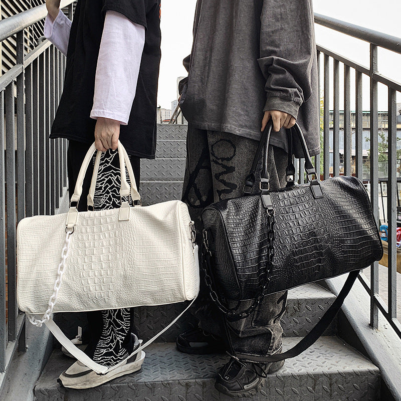 Pattern Portable Large Capacity Short Business Bags