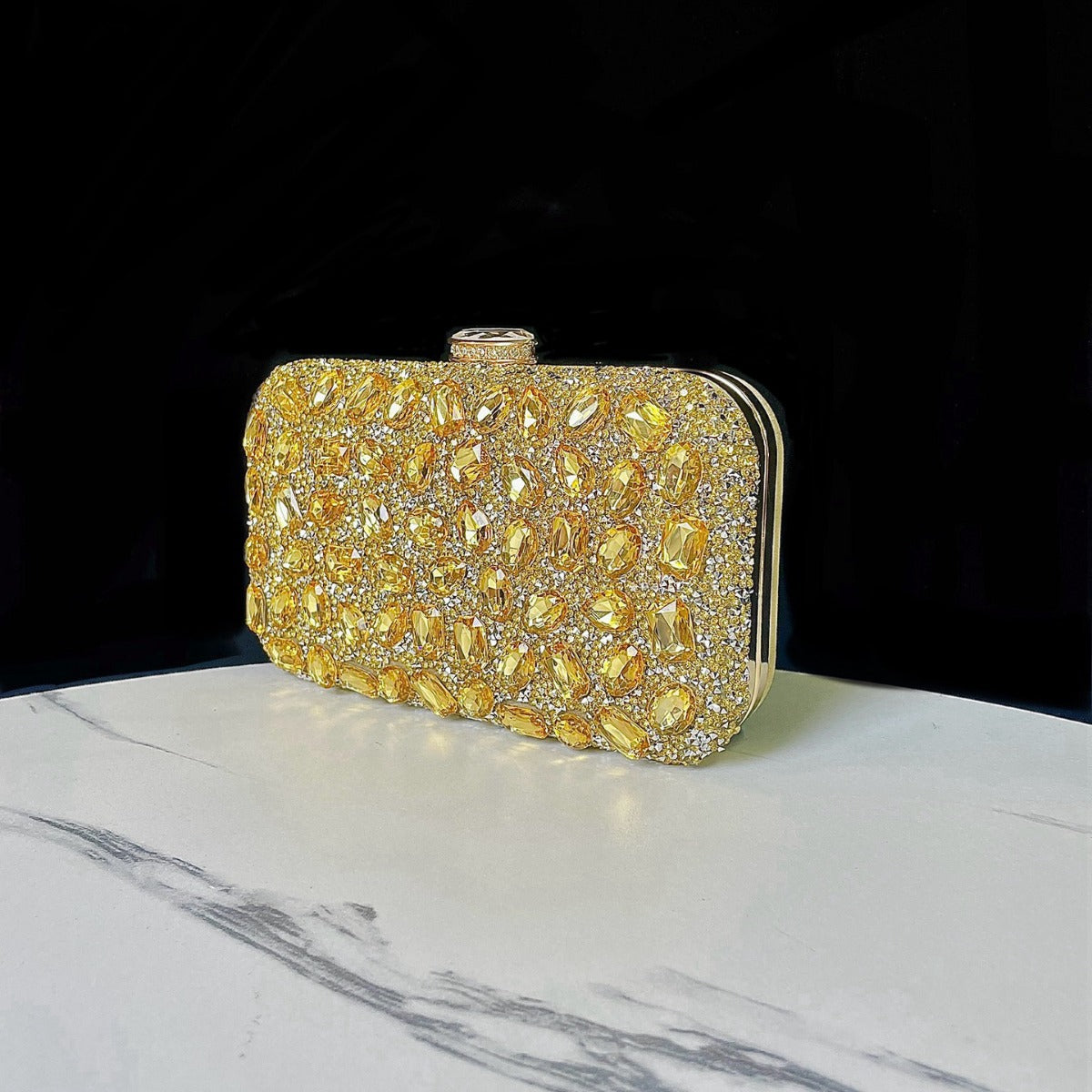 Women's Shiny Diamond Clutch Dinner Wedding Banquet Evening Bags