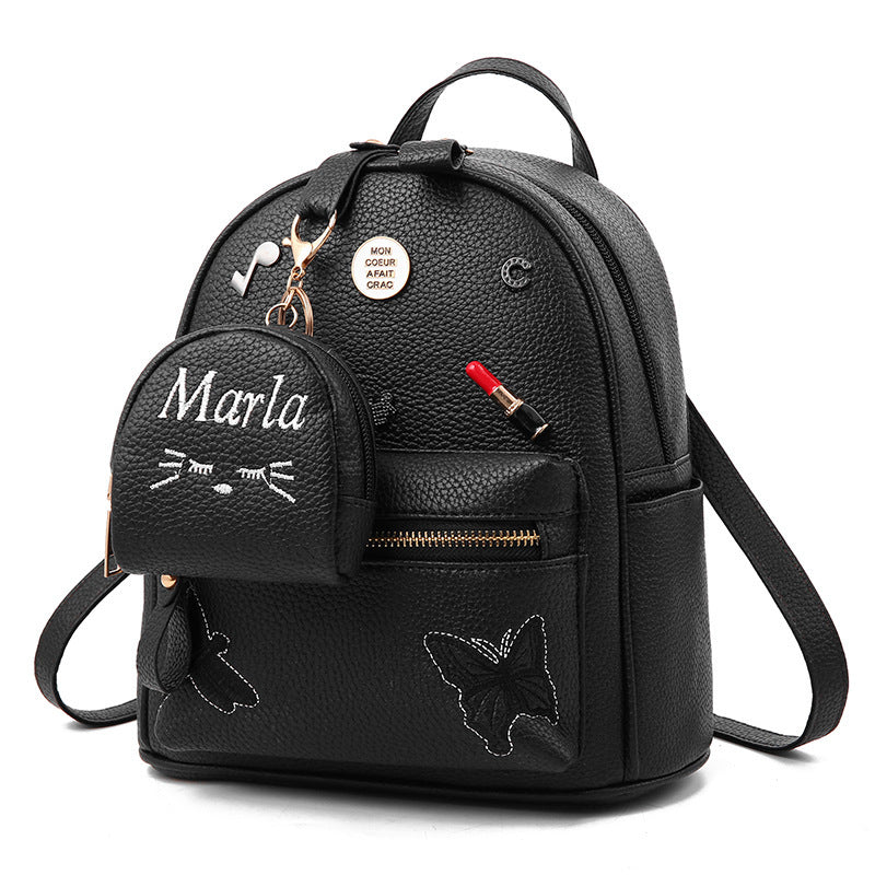 Women's Fashionable Shaping Korean Dignified Straight Backpacks