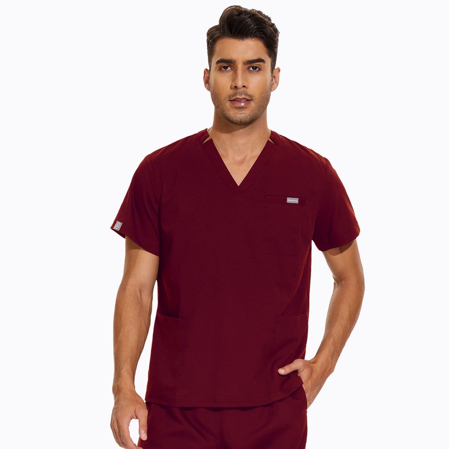 Women's & Men's Hospital Korean Hand Washing Short-sleeved Doctor Uniform