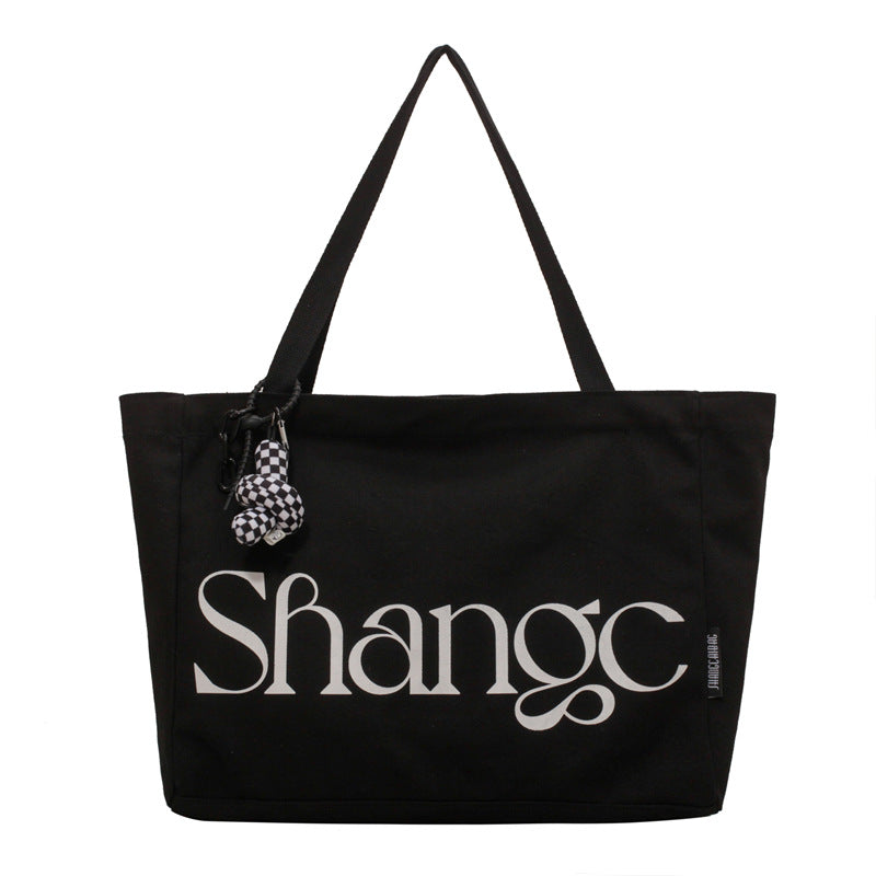 Women's Urban Simple Fashion Nylon Large Capacity Tote Bags