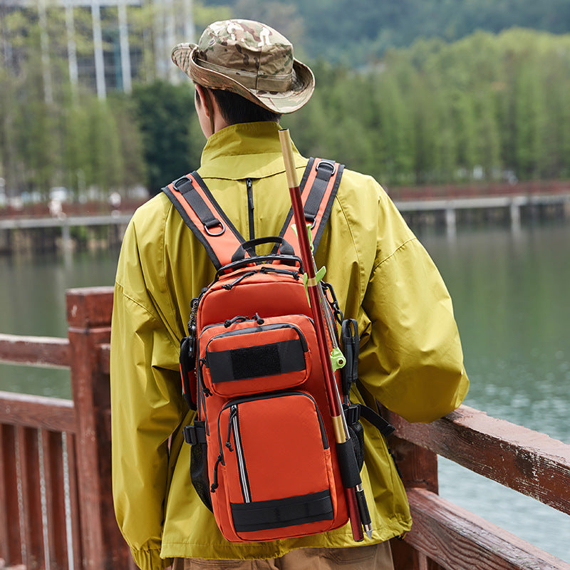 Men's Trendy Large Capacity Lure Fishing Sports Backpacks