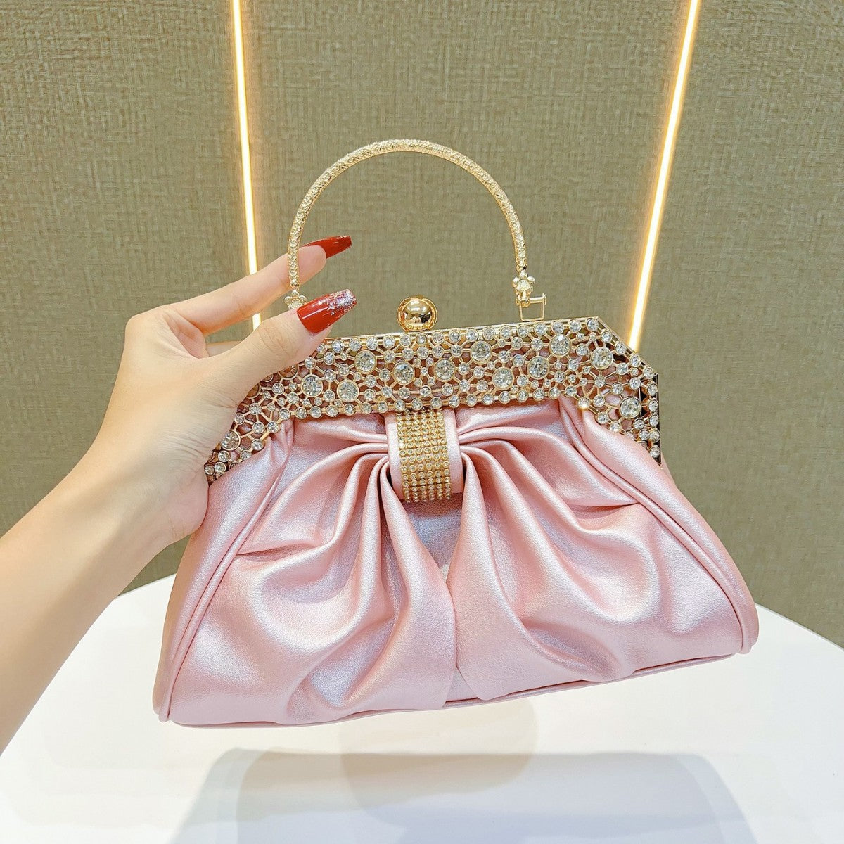 Women's Dinner Fashion Ball Party Diamond Handbags