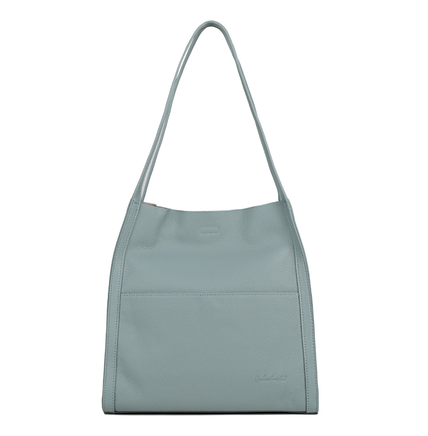 Cowhide Large Capacity Female Commuter High Shoulder Bags