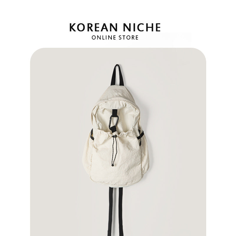 Leisure Wind Large Pocket Nylon Cloth Backpacks