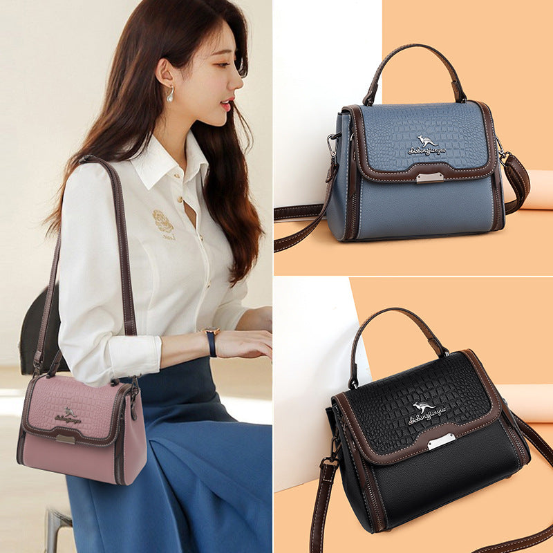 Women's Authentic Leather Tactile Feel Fashion Mother Bags