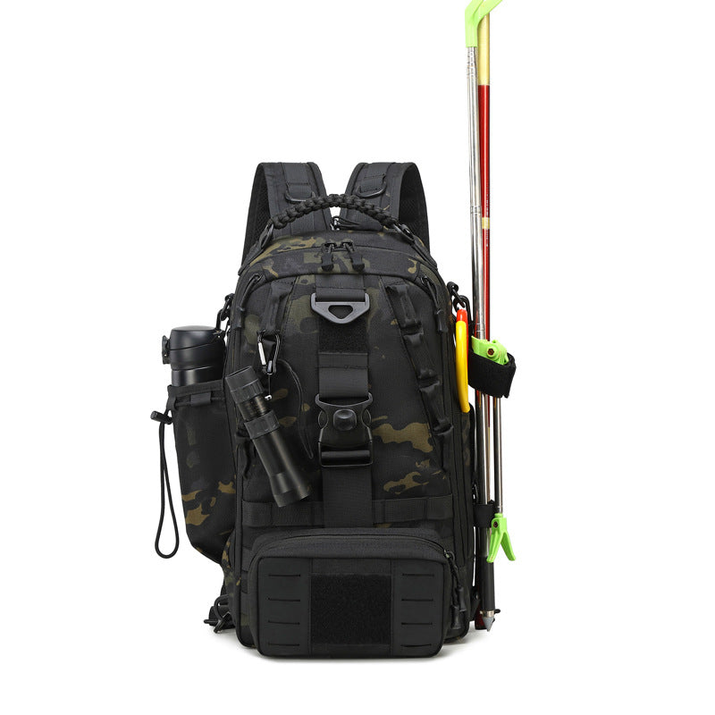 Graceful Stylish Multifunctional Streamlined Riding Fishing Sports Backpacks