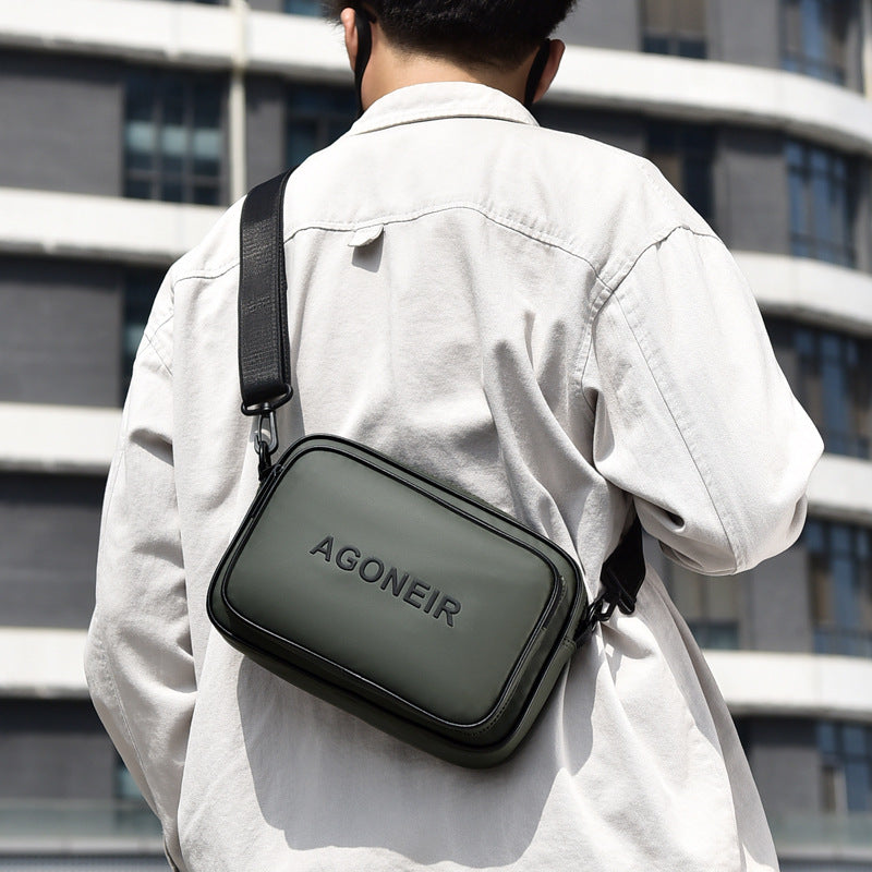 Men's Trendy Fashion Trend Horizontal Waterproof Men's Messenger Bags
