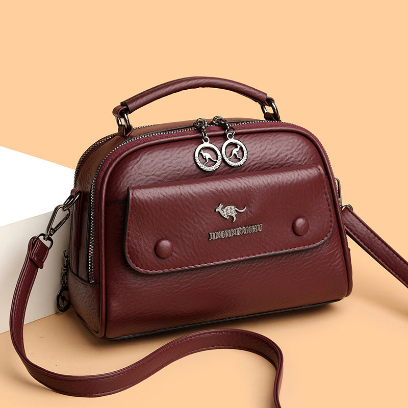 Women's Large Capacity Fashion Texture Commuting Elegant Handbags