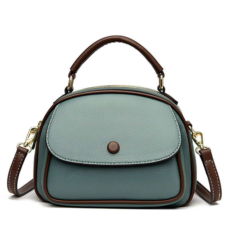 Spring Authentic Leather Tactile Feel Single Korean Bags