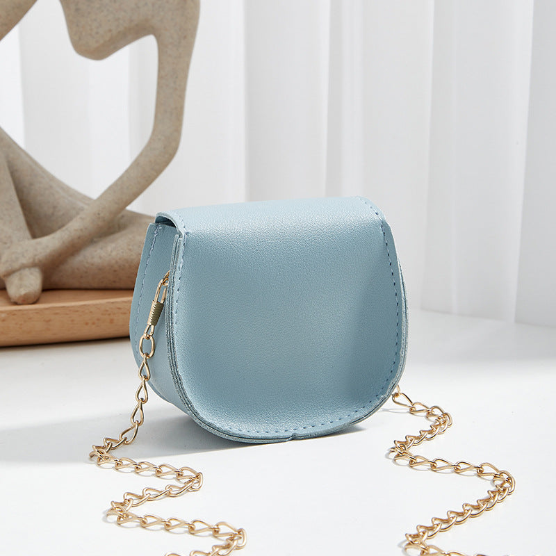 Women's Cute Simple Chain Strap Korean Style Women's Messenger Bag