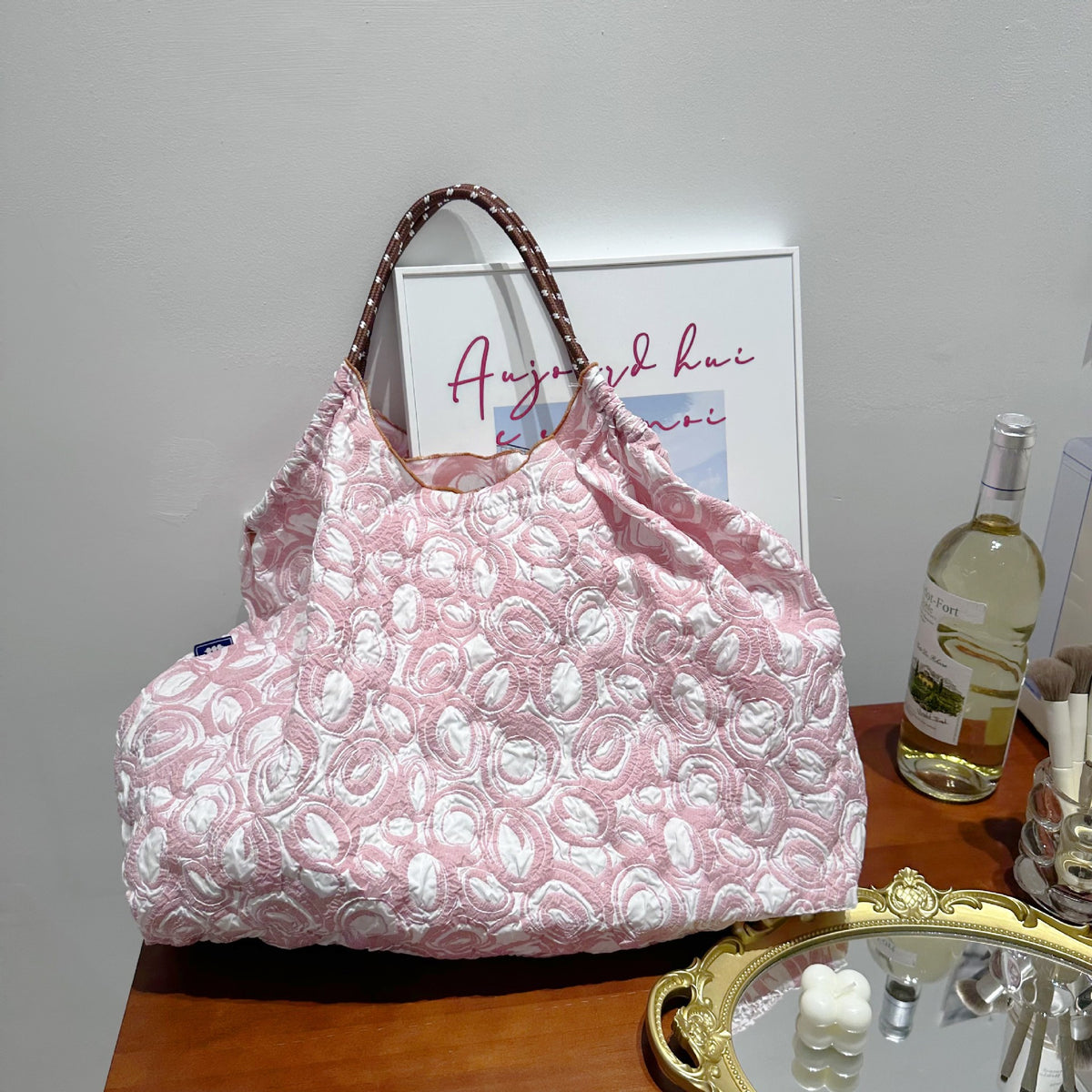 Chinese Fashion Fresh Floral Hand Portable Bags