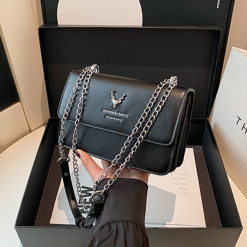 Affordable Luxury Fashion Female Deer Head Chain High Women's Shoulder Bag