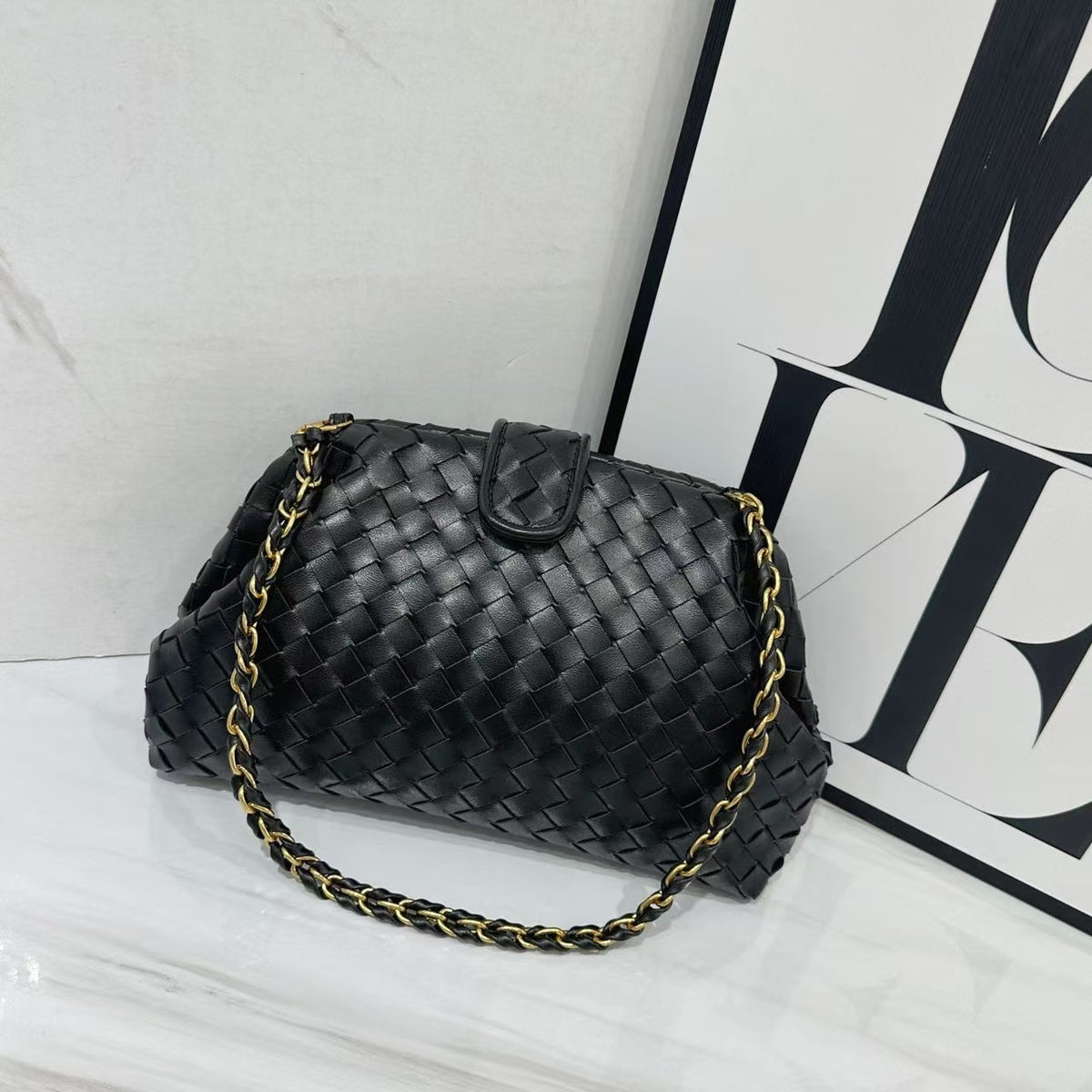 Woven Underarm Cloud Pleated Light Luxury Bags