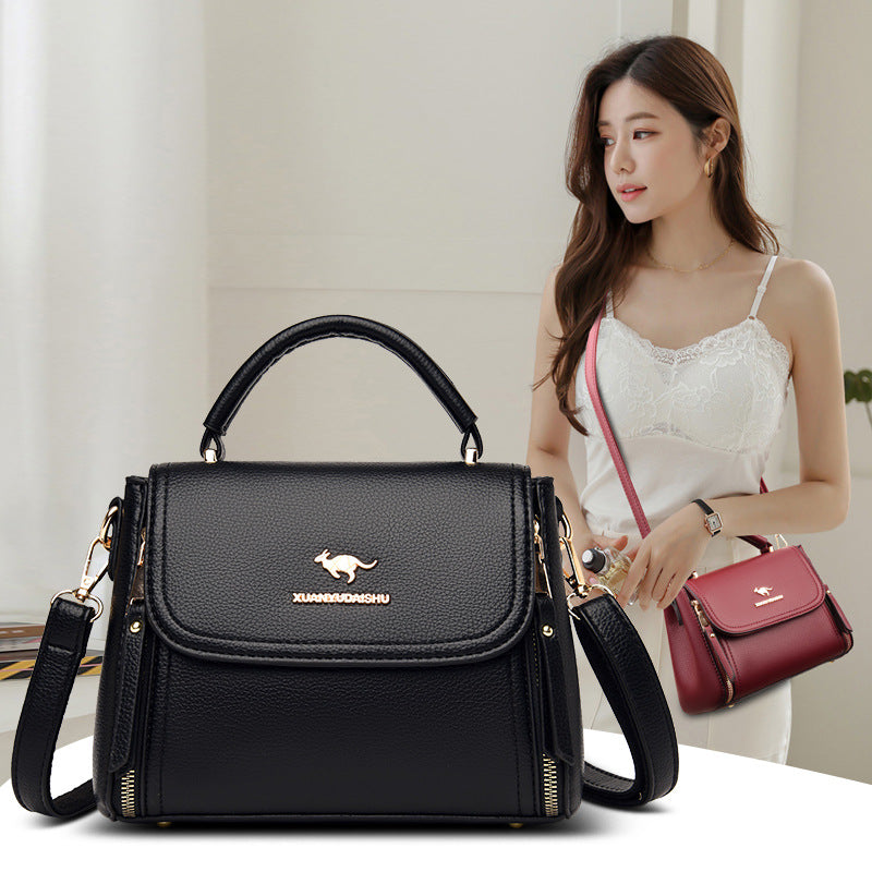 Women's Cool Clutch Mother Soft Leather Crossbody Bags