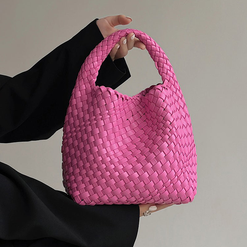Women's Hand-woven Large Capacity Trendy Vegetable Basket Bags