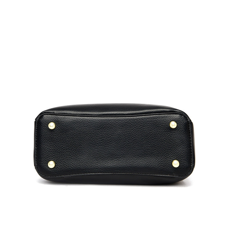 Innovative Spring Soft Leather Simple Elegant Shoulder Bags
