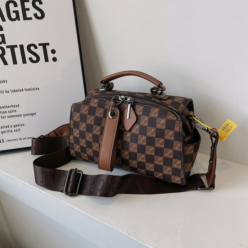 Women's Live Broadcast Good Western Style Niche Crossbody Bags