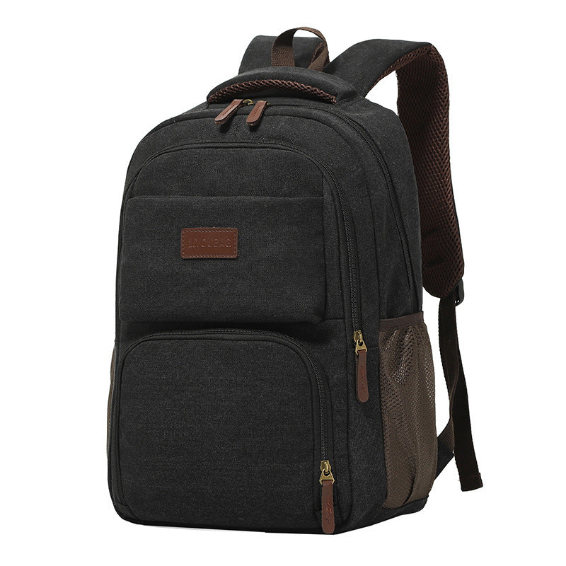 Women's & Men's Style Canvas Large Capacity And Backpacks