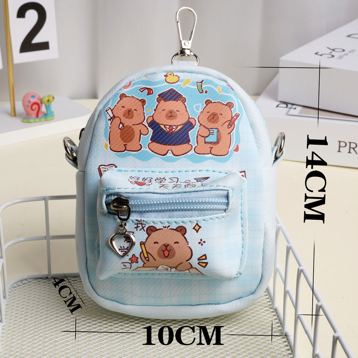 Comfortable Women's Good-looking Capybara Portable Storage Bags