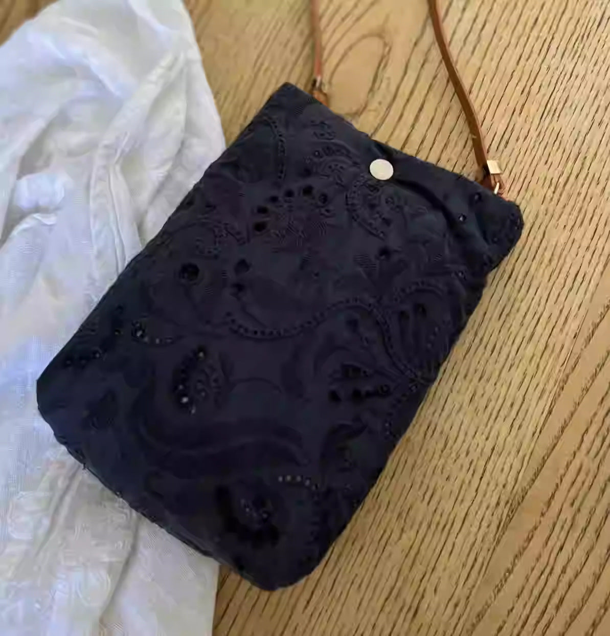 Women's Artistic Cotton Linen Mobile Canvas Mini Crossbody Bags