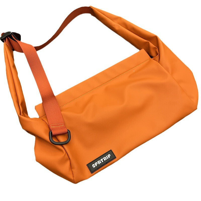 Women's & Men's Ge Early Spring Oxford Cloth Simple Crossbody Bags