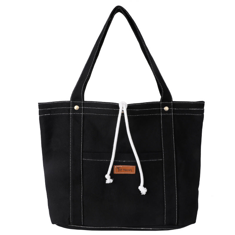 Women's Style Quality Washed Canvas Large Capacity Shoulder Bags