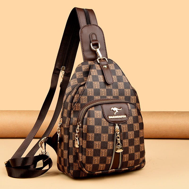 Women's Fashion Glamorous Comfortable Kangaroo Letter Waist Packs